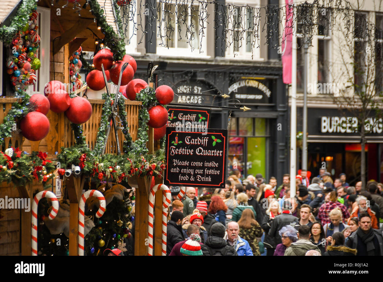 Cardiff christmas hires stock photography and images Alamy