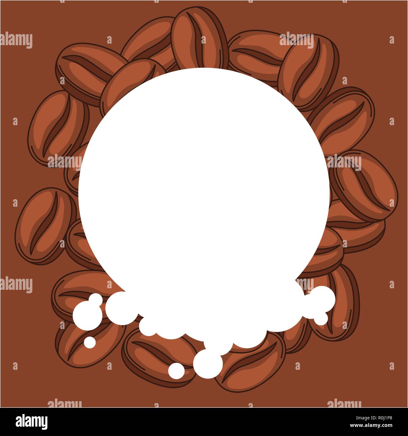 Black aromatic coffee Stock Vector Images - Alamy