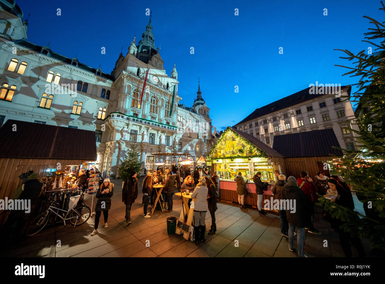 Market christmas graz hi-res stock photography and images - Alamy