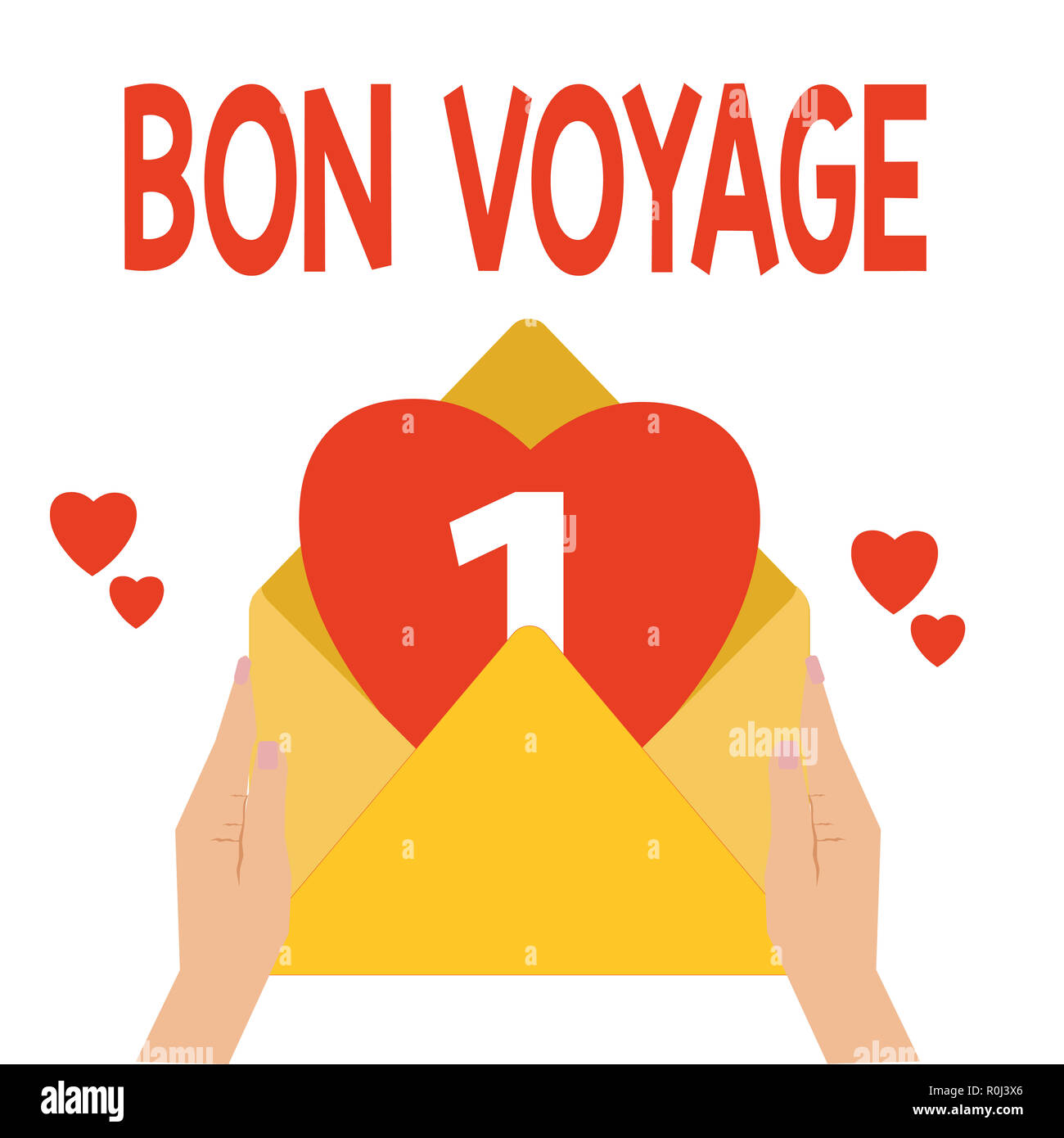 Bon voyage Cut Out Stock Images &amp; Pictures - Alamy