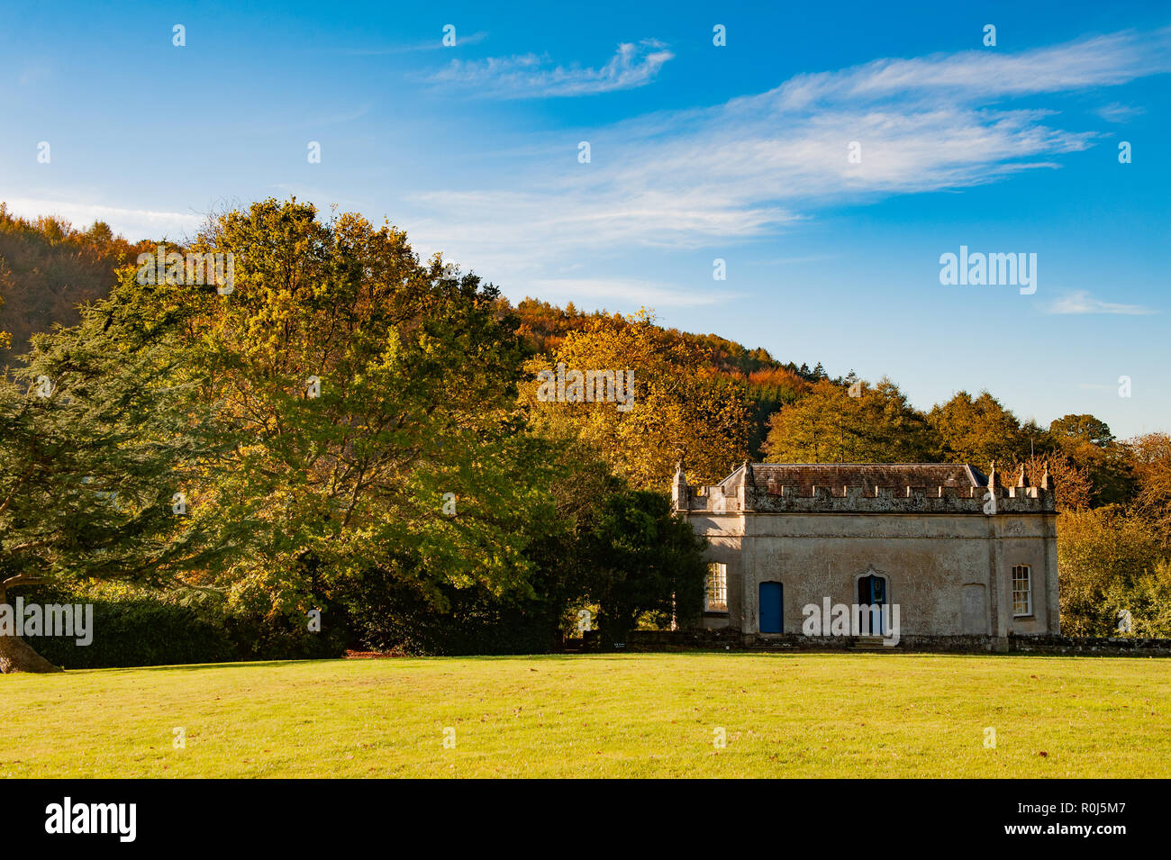 The Banqueting House at Old Wardour Castle, near Tisbury, Salisbury