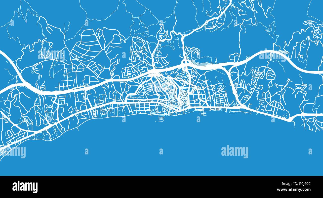 Map of marbella spain hi-res stock photography and images - Alamy