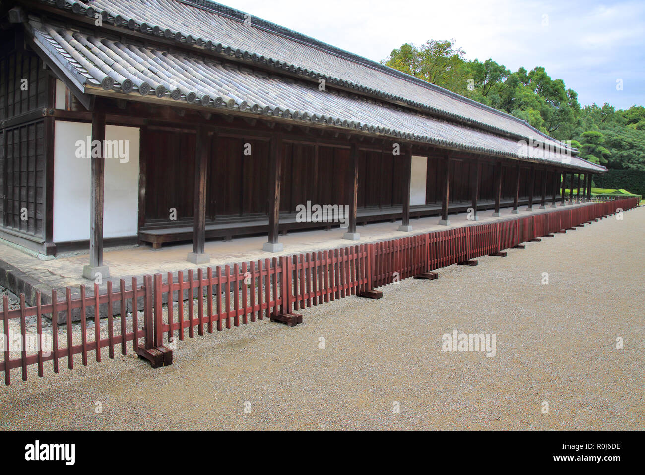 Guard House At The Imperial Palace Tokyo Japan Stock Photo Alamy