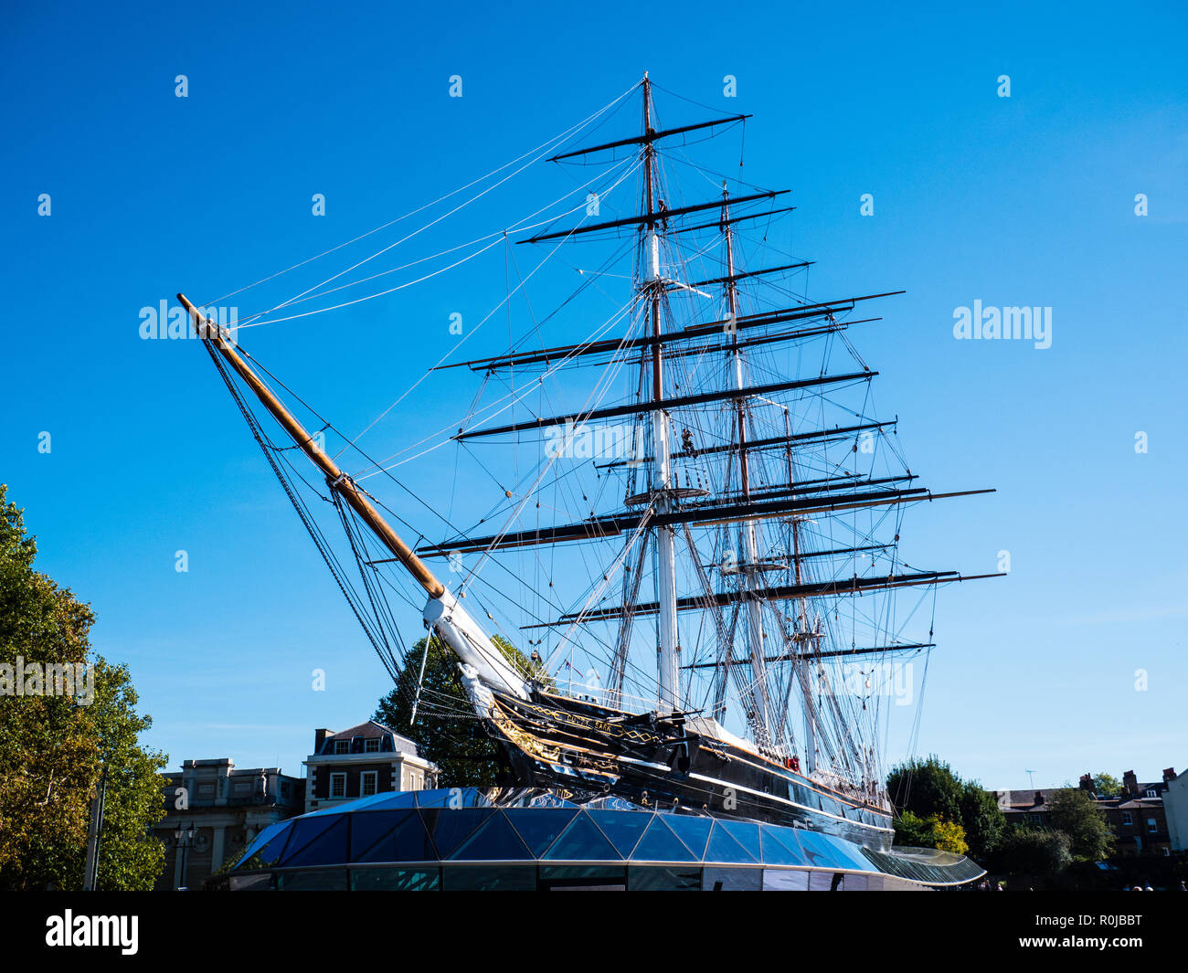 Cutty Sark, British Clipper Ship, Museum ship, Greenwich, London ...