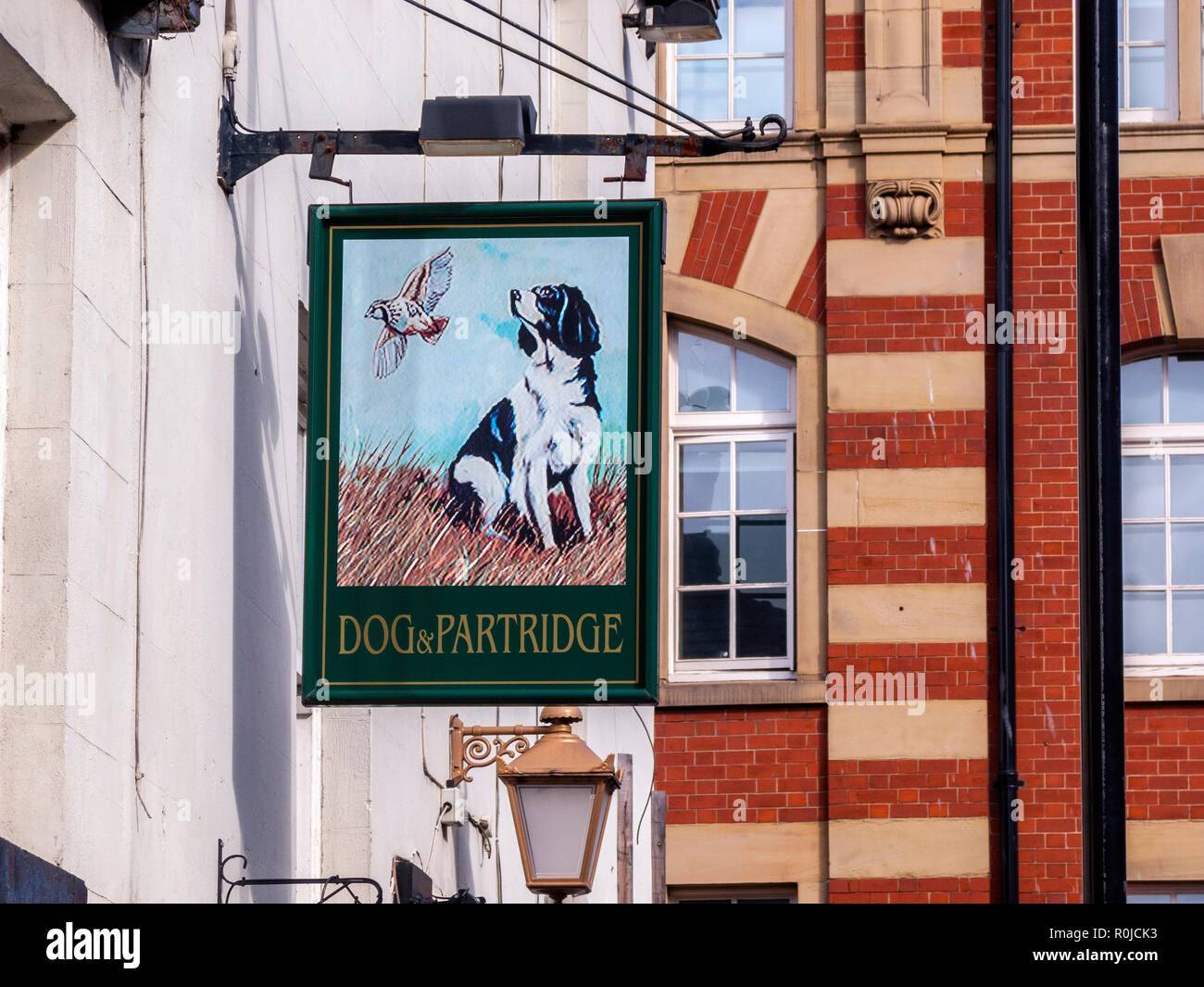 Dog & Partridge Pub, Trippet Lane, Sheffield Stock Photo