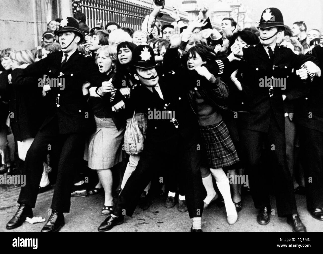 Beatles Fans. Stock Photo