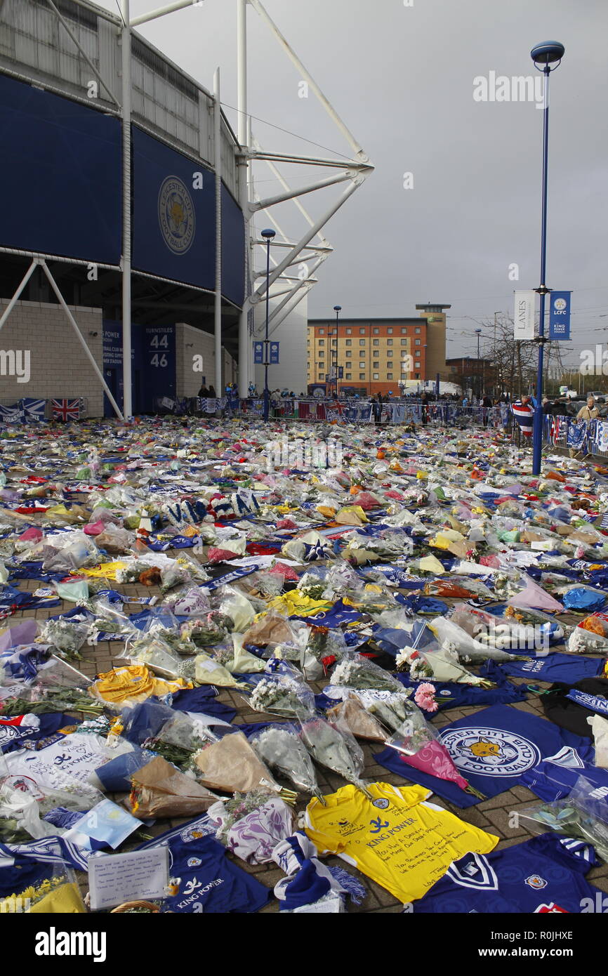 Vichai srivaddhanaprabha memorial Stock Photo - Alamy