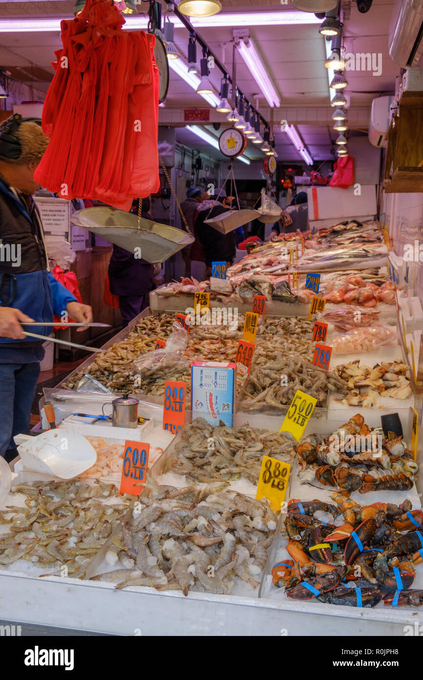 Fish market chinatown canal street hires stock photography and images