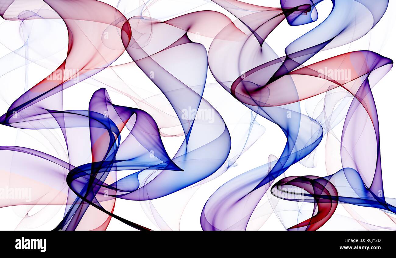 Line Color Smoke Abstraction green blue smoke hi-res stock photography and images - Alamy