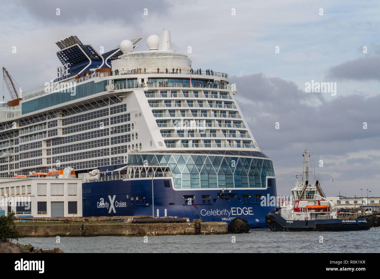 Celebrity Edge Is The First Edge Class Cruise Ship Operated By Celebrity Cruises Celebrity Edge Was Constructed At The Stx Shipyard In France Stock Photo Alamy