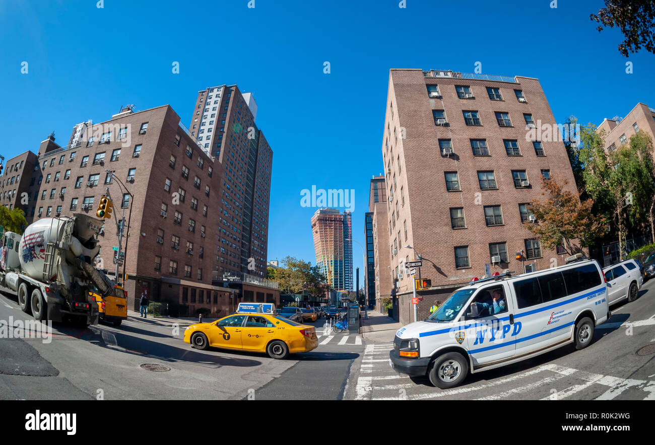 New york city housing authority fulton hires stock photography and