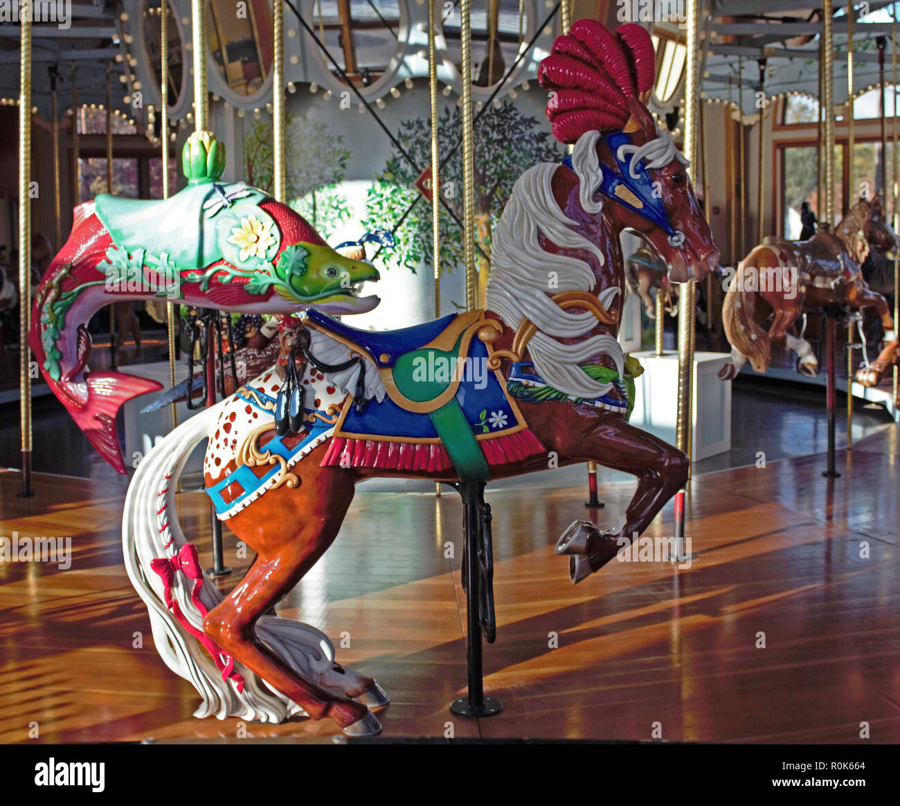 Carousel animals hires stock photography and images Alamy