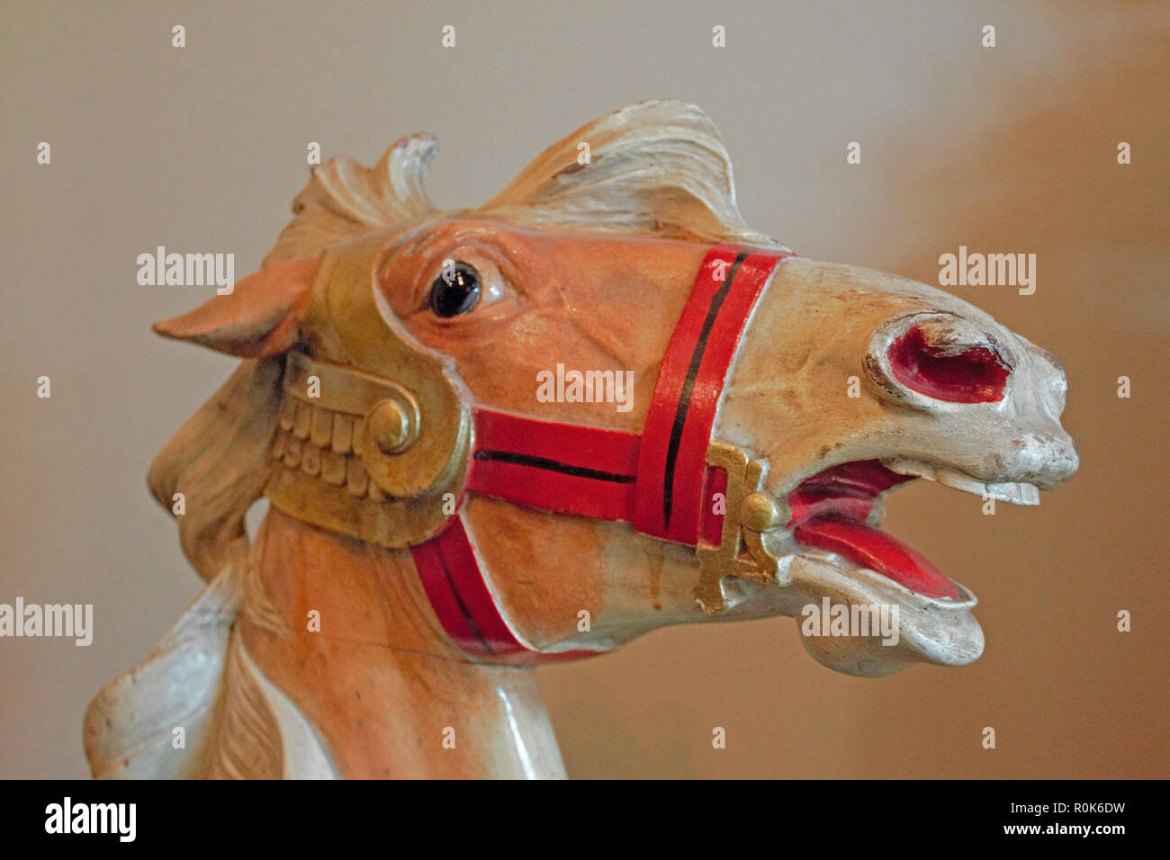 Carved wooden horse hi res stock photography and images Alamy
