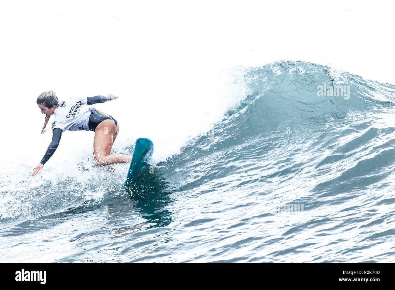 Surf in the canary islands Stock Photo Alamy