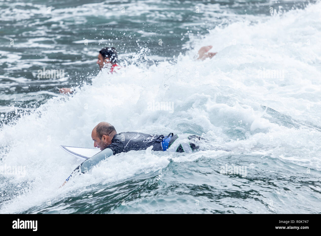 Surf in the canary islands Stock Photo Alamy