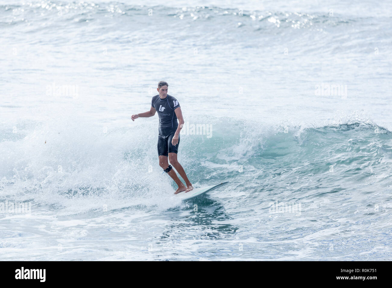 Surf in the canary islands Stock Photo Alamy