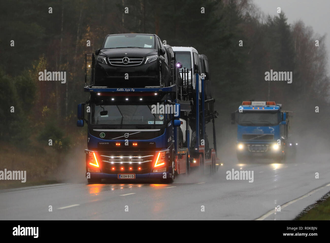 Volvo led lights hi-res stock photography and images - Alamy