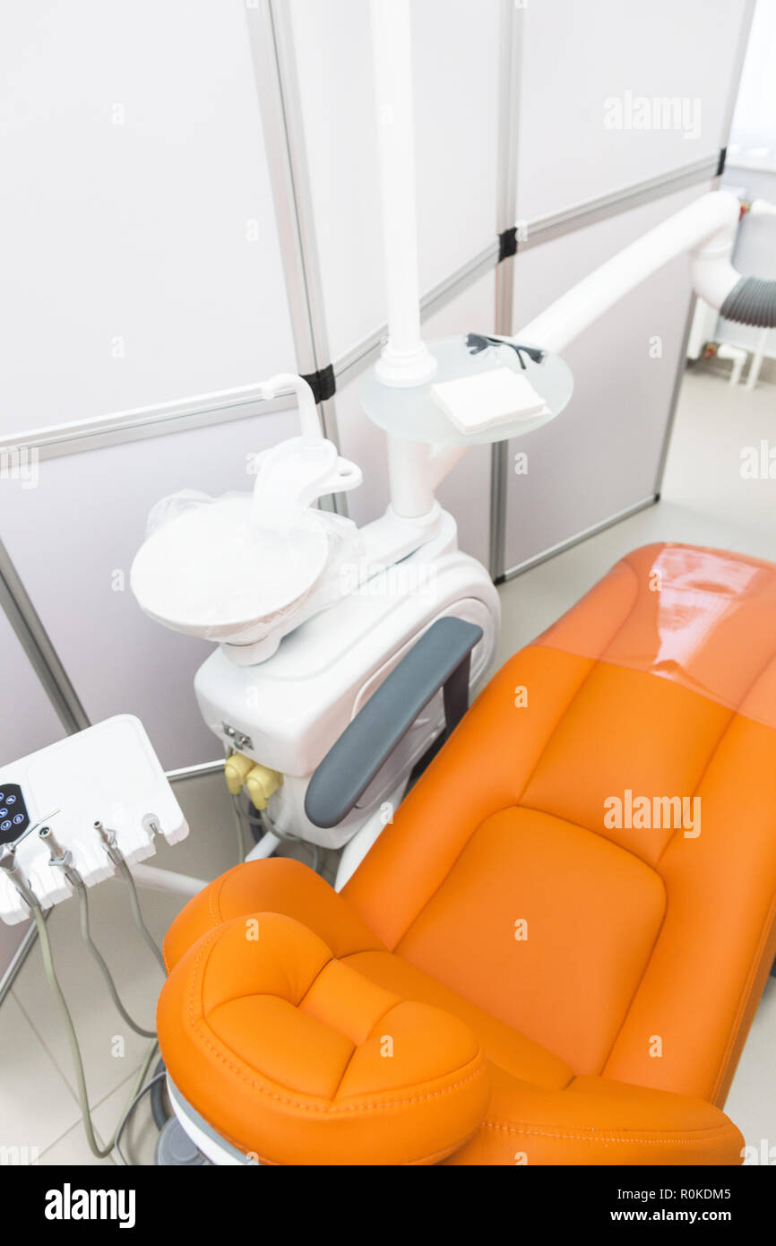 Dental clinic. Reception, examination of the patient. Teeth care