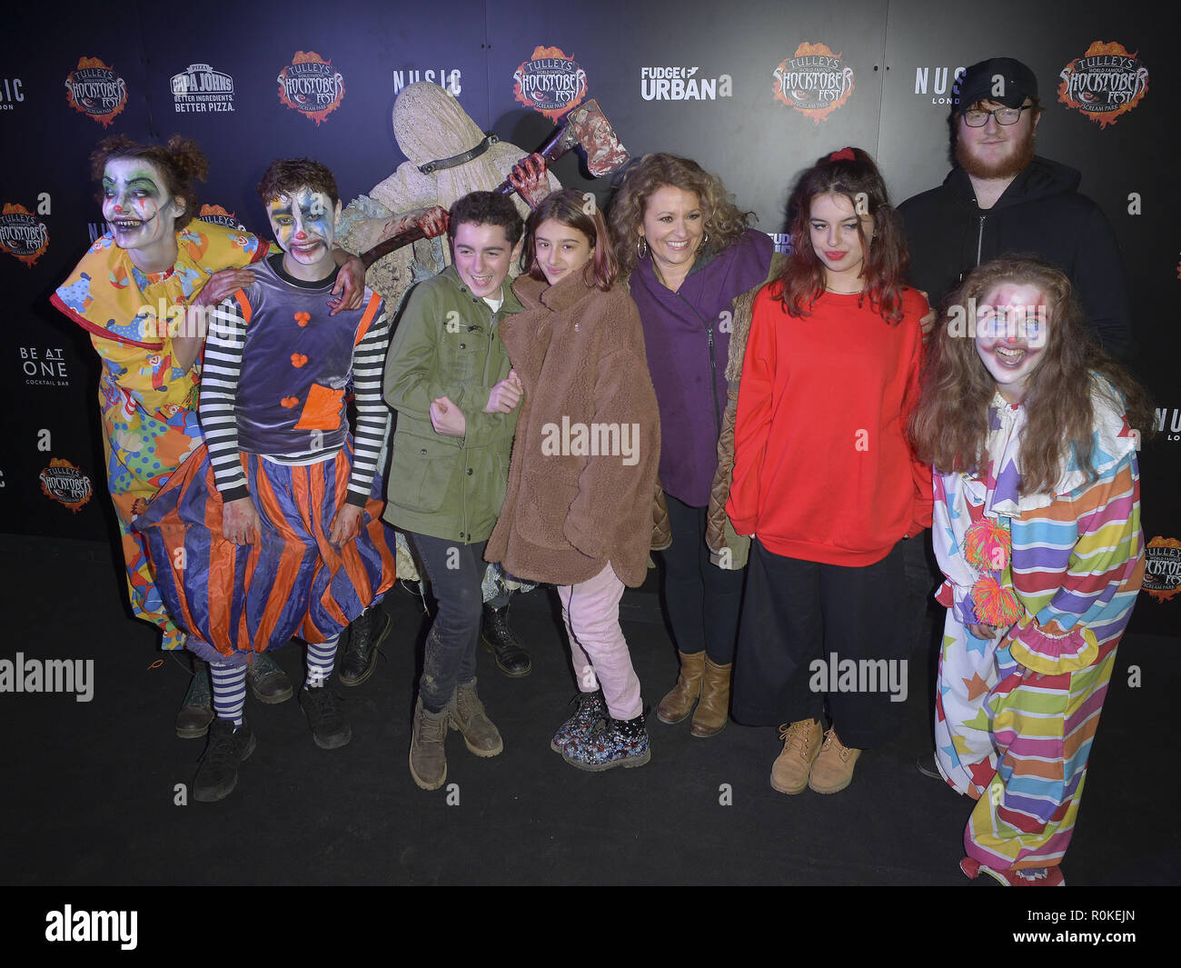 Nadia Sawalha at Shocktober Fest at Tulleys Farm Featuring: Nadia