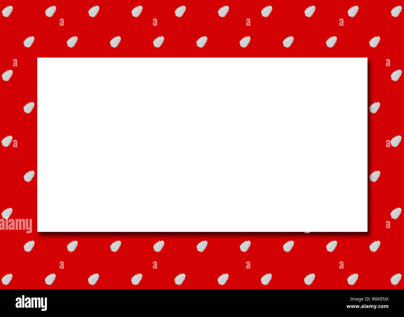 christmas polka dot border