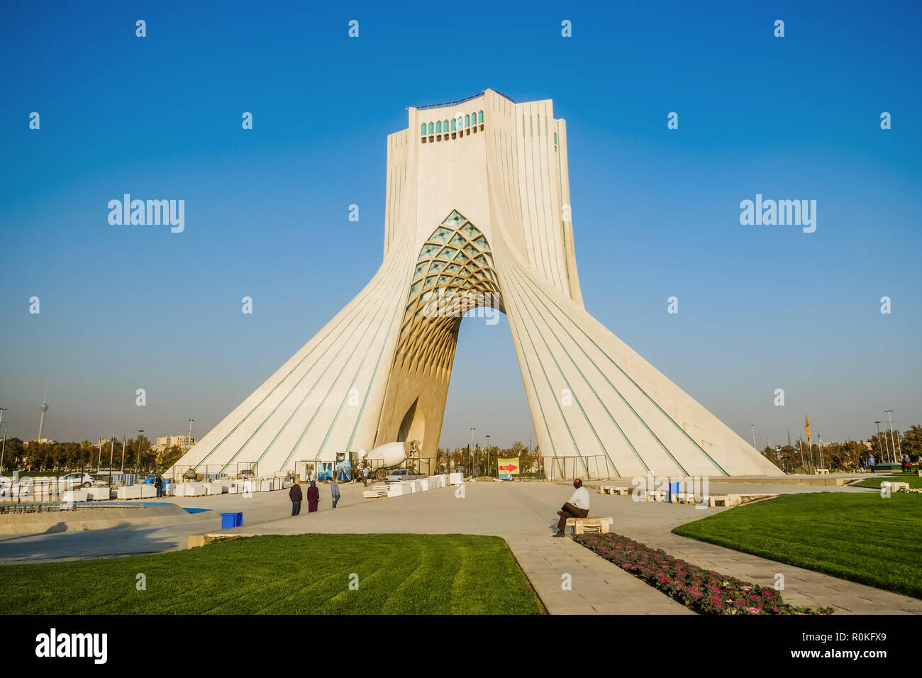 Azadi Tower. Tehran, Iran. Stock Photo