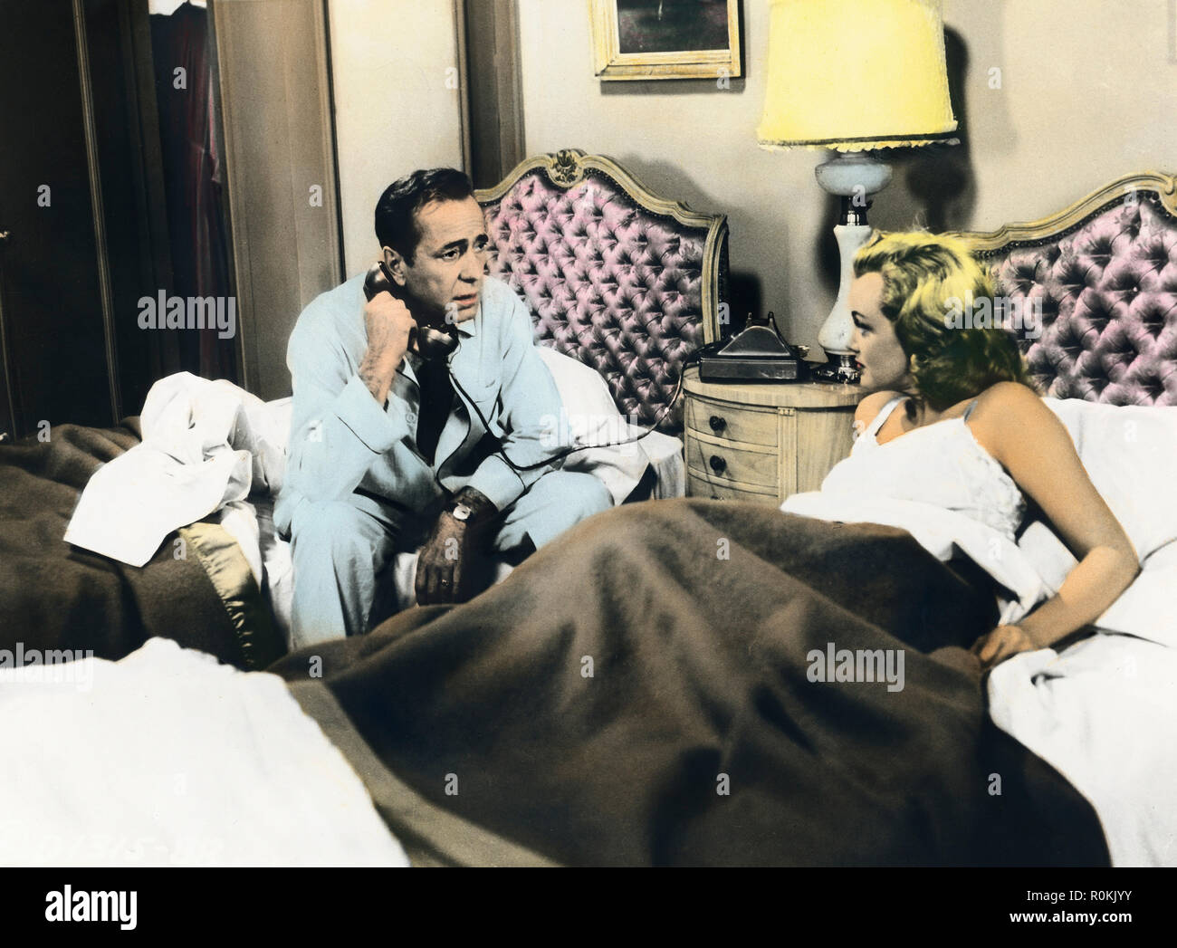 The Harder They Fall, aka: Schmutziger Lorbeer, USA 1956, Regie: Mark Robson, Darsteller: Humphrey Bogart, Jan Sterling Stock Photo
