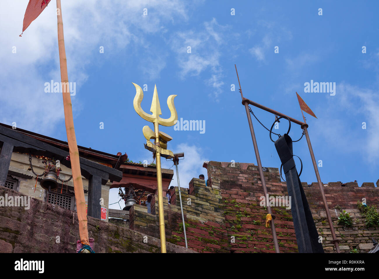 The Gorkha Durbar temple, palace, and fort complex in Nepal Stock Photo ...