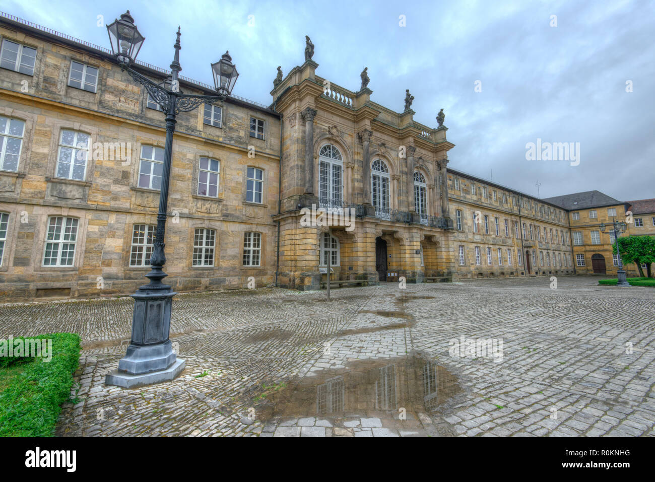 Bayreuth Neues Schloss - Bayreuth New Palace Stock Photo