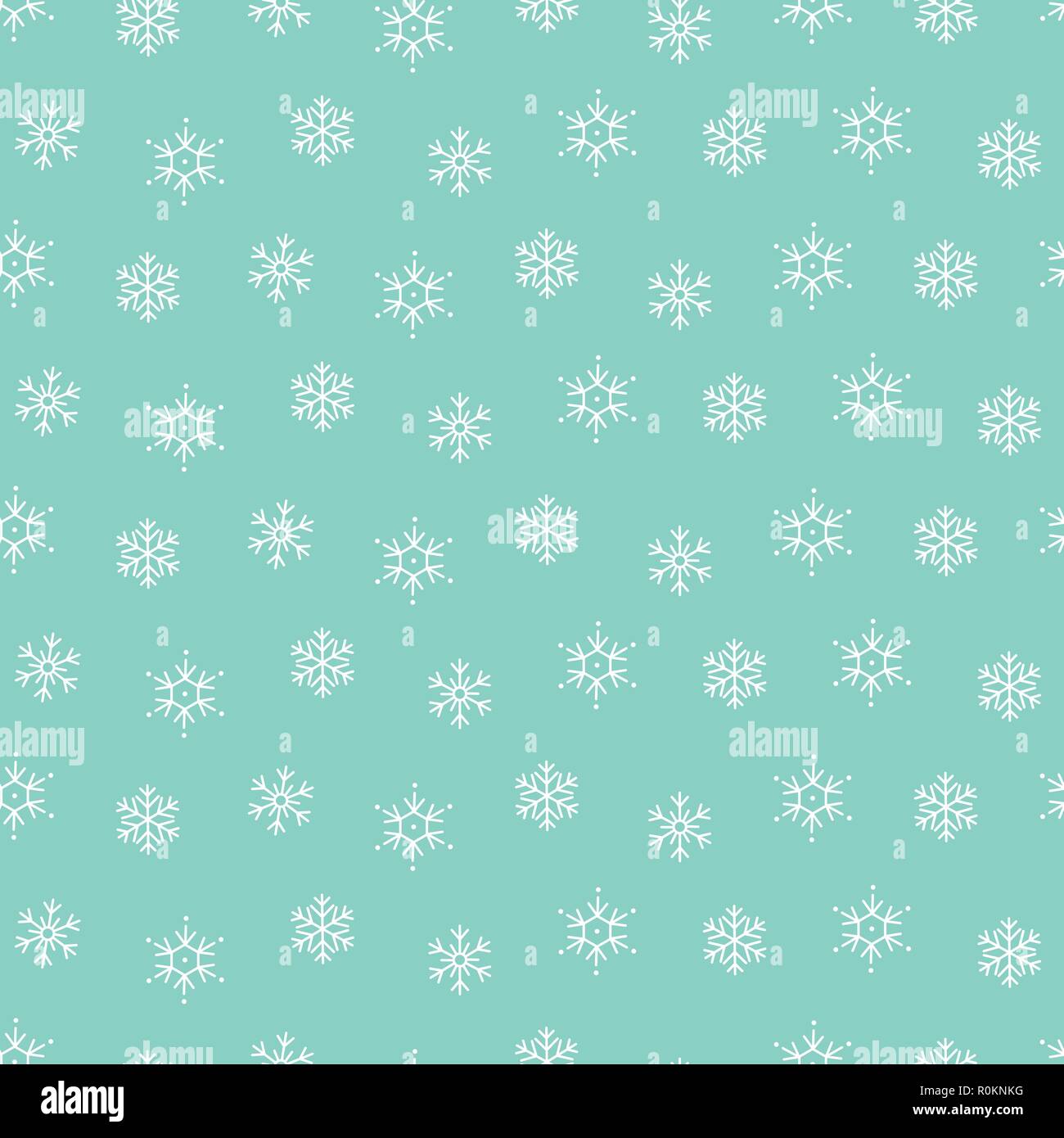 snowflakes winter christmas pattern seamless background Stock Vector