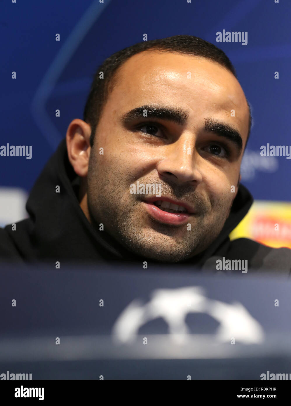 Shakhtar Ismaily during the training session at the Etihad