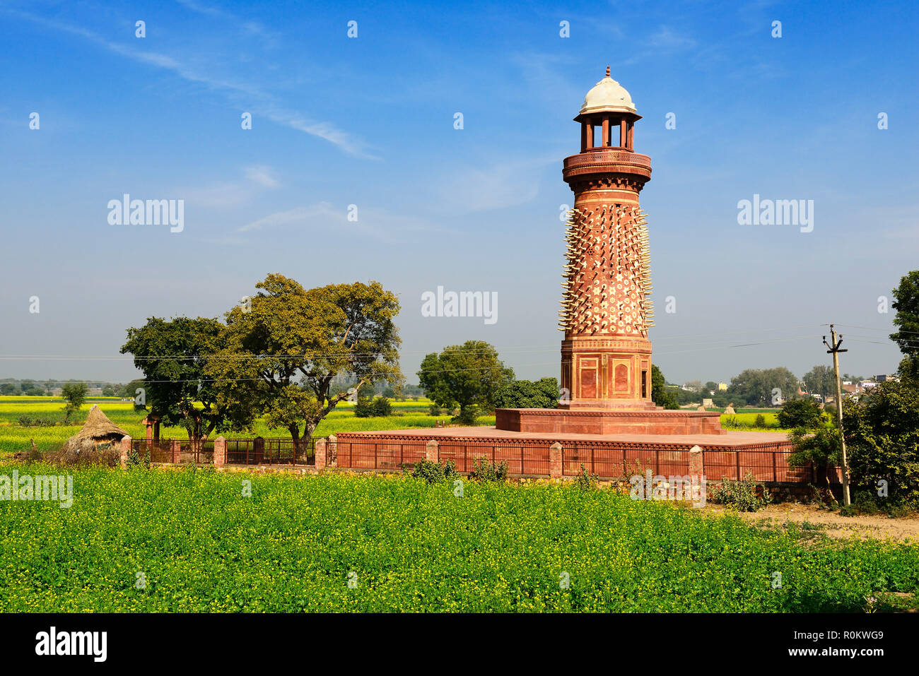 Elephant Temple, Hathi Pol, Fatehpur Sikri, Agra, Uttar Pradesh, India Stock Photo