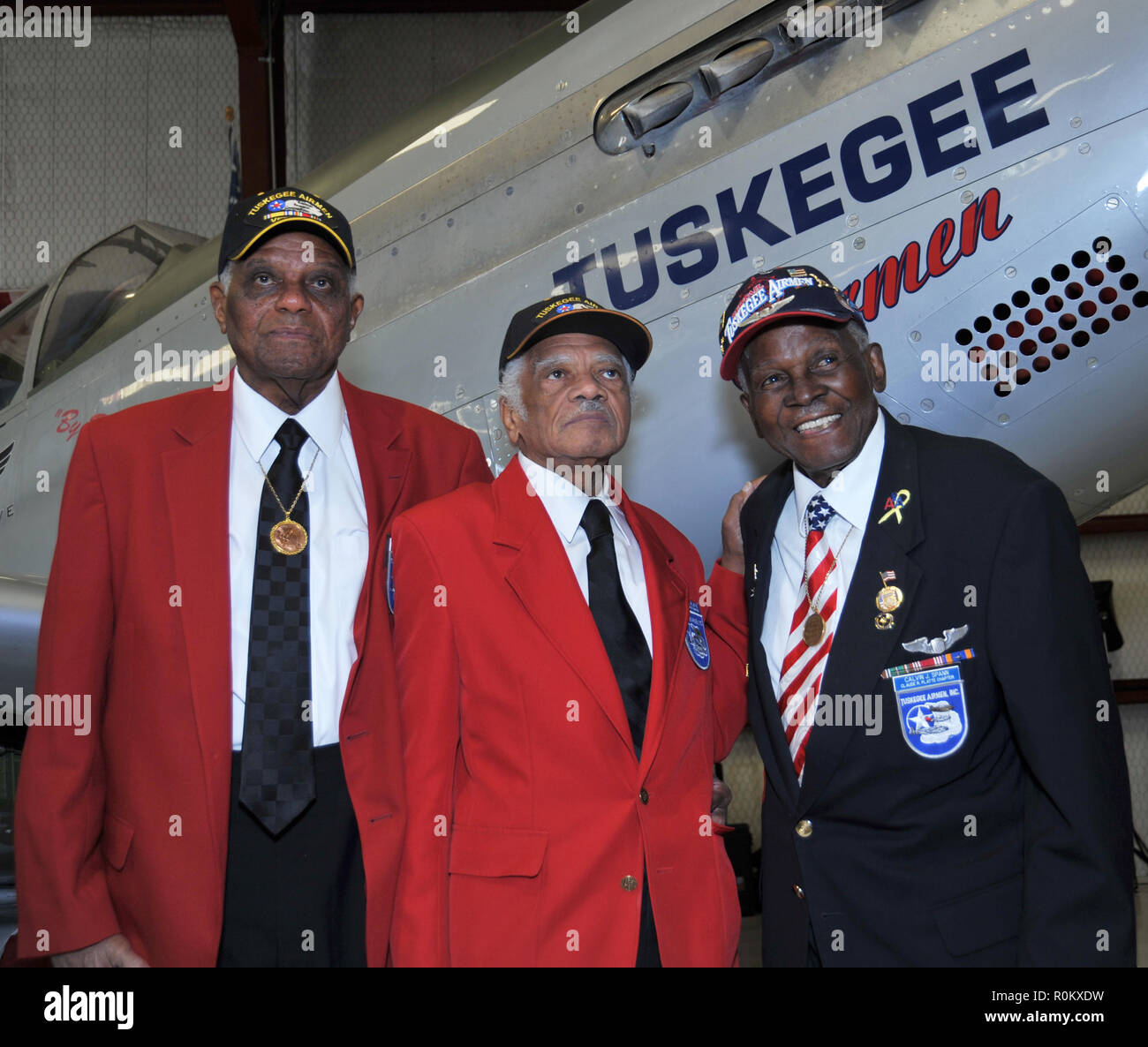 Tuskegee Airmen Stock Photo