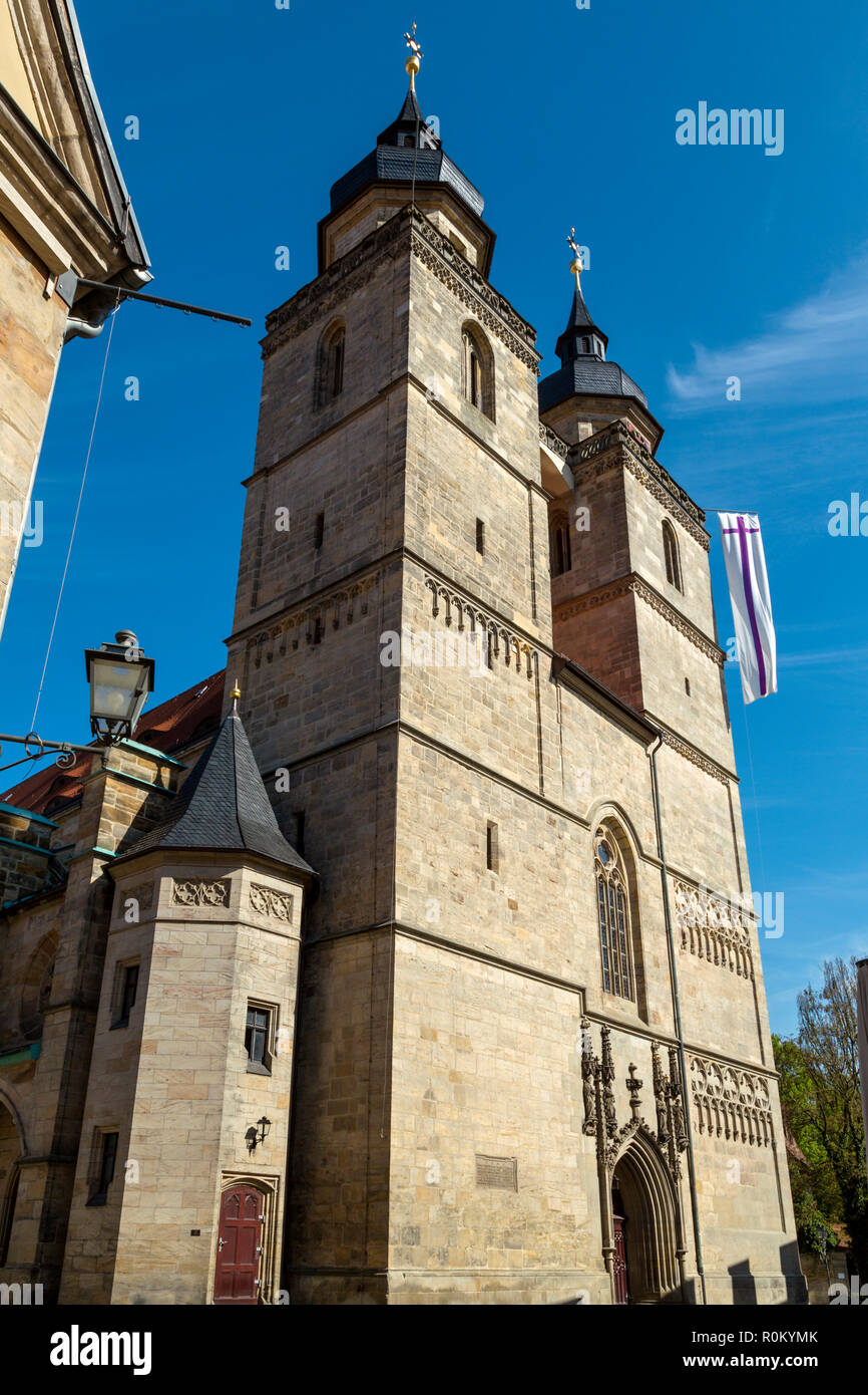 Church of the Holy Trinity.The present church was built in 1437–1495 in late Gothic style. Stock Photo