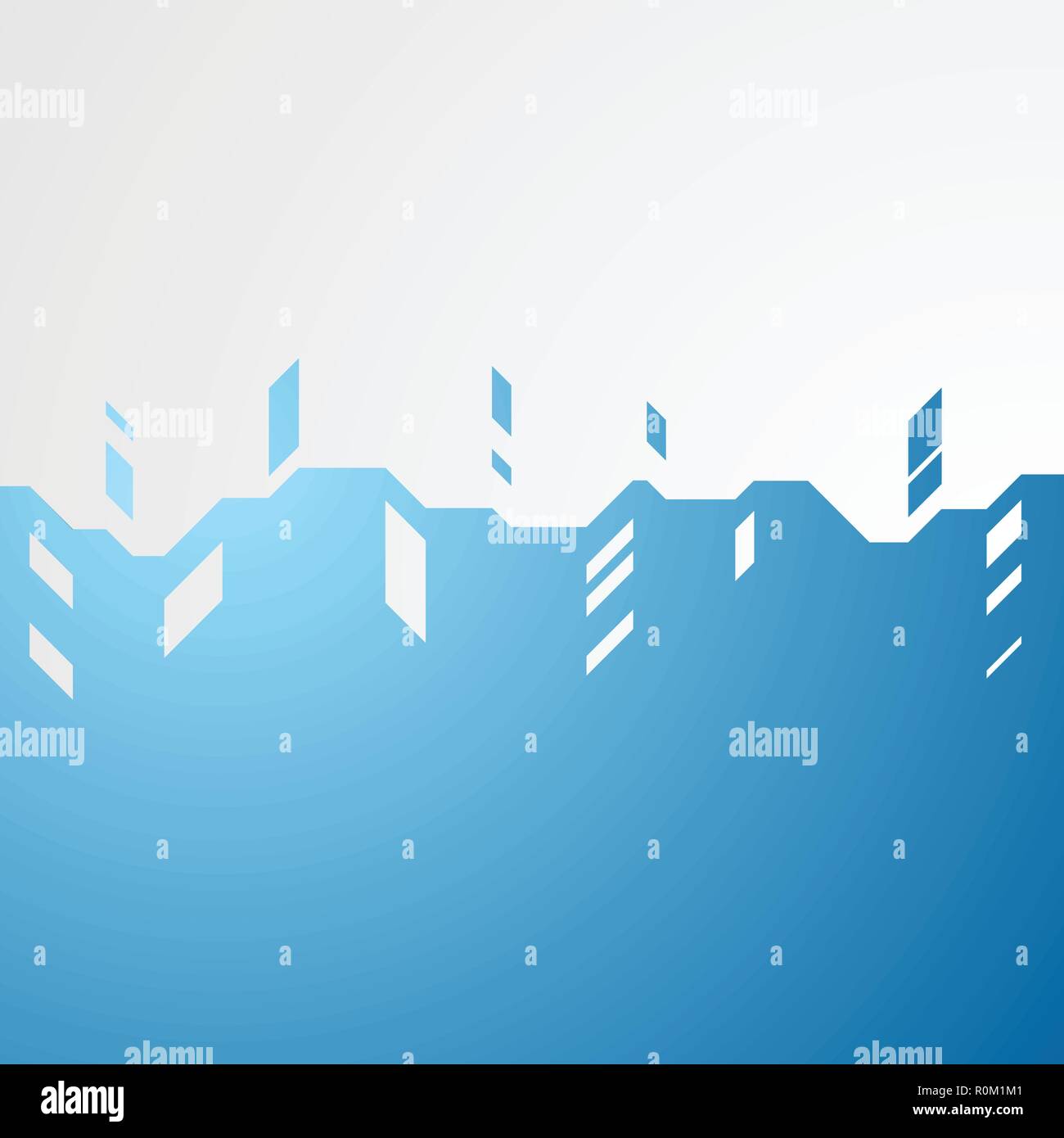 Abstract blue and grey technology vector background Stock Vector Image ...