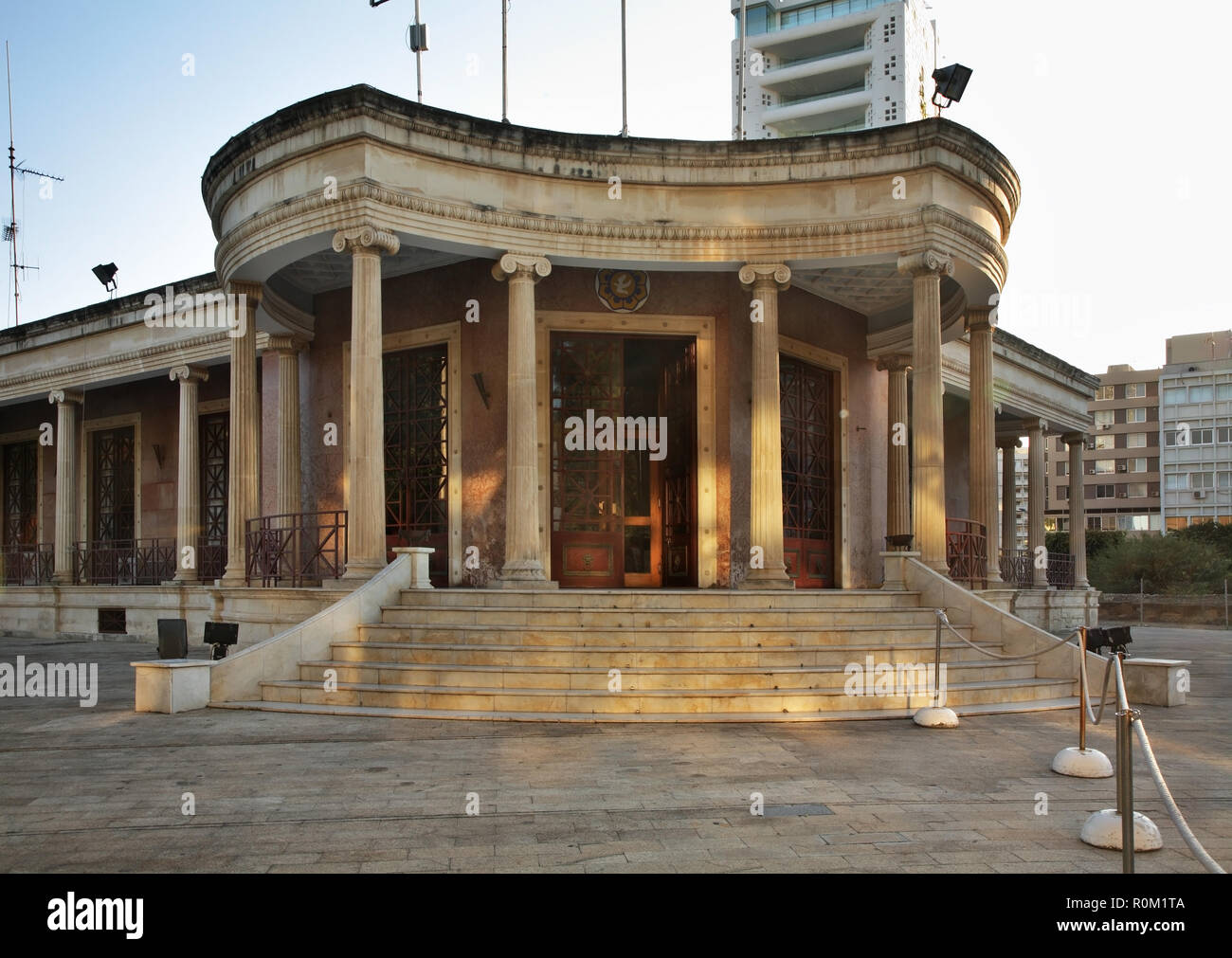 Town Hall in Nicosia. Cyprus Stock Photo
