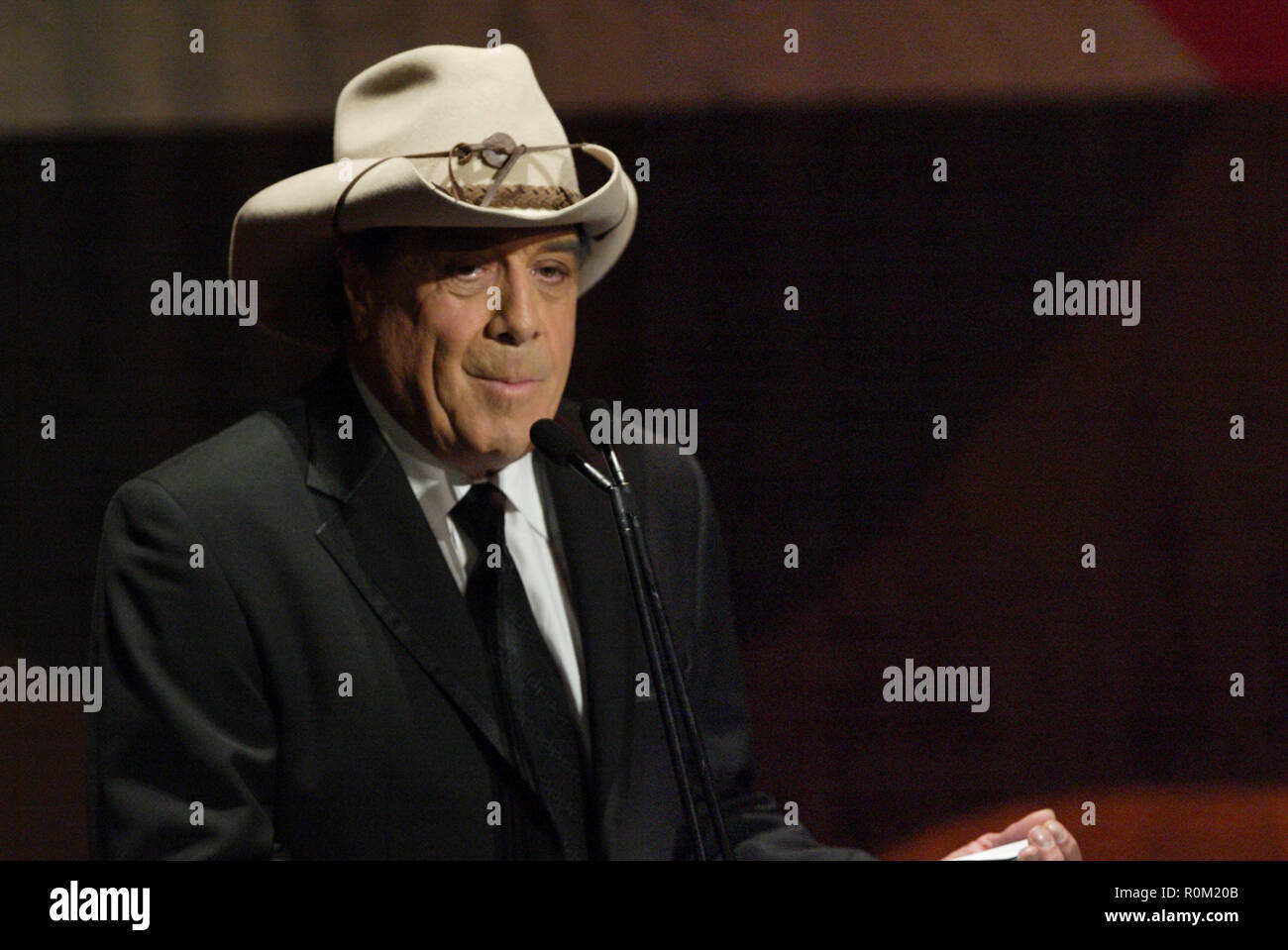 Molly Meldrum presenting at the 2009 Helpmann Awards, held at Sydney Opera House in Sydney, Australia on 27 July 2009. Stock Photo