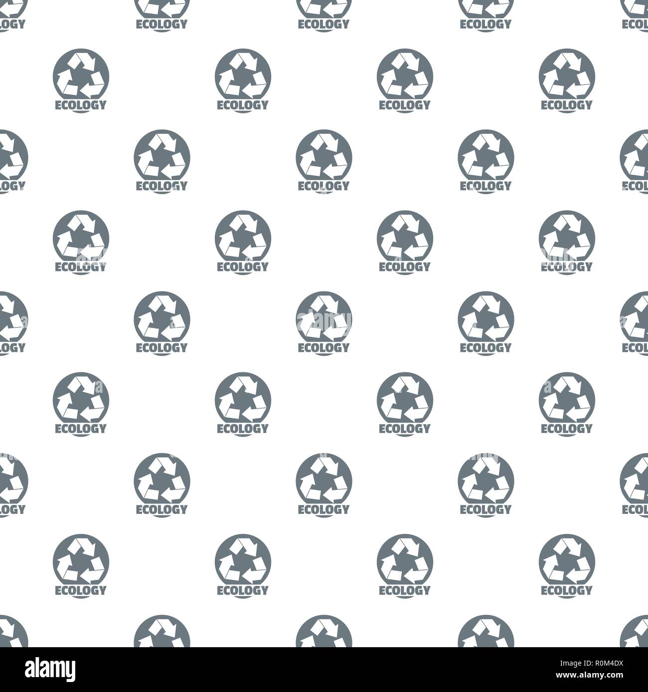 Recycling pattern vector seamless Stock Vector Image & Art - Alamy