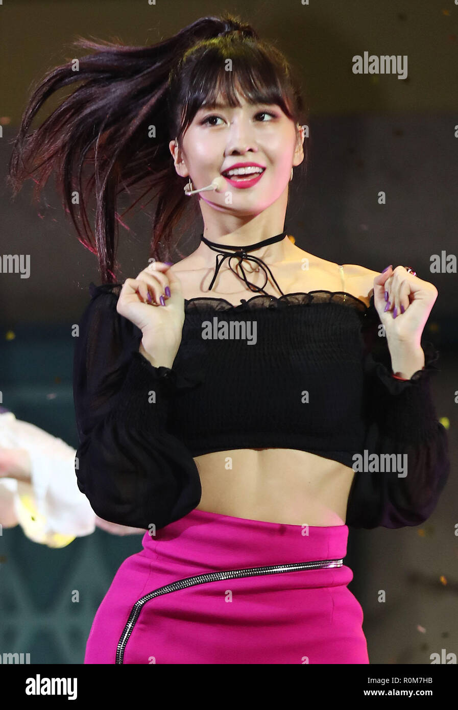 06th Nov, 2018. S. Korean girl group Twice Momo, a member of South