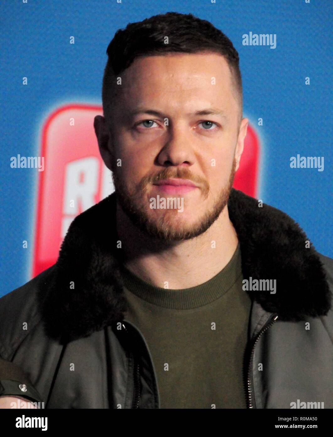 Los Angeles, USA. 5th Nov 2018. Singer/musician Dan Reynolds of Imagine Dragons attends Walt Disney Animation's' 'Ralph Breaks The Internet' World Premiere on November 5, 2018 at El Capitan Theatre in Los Angeles, California. Photo by Barry King/Alamy Live News Stock Photo