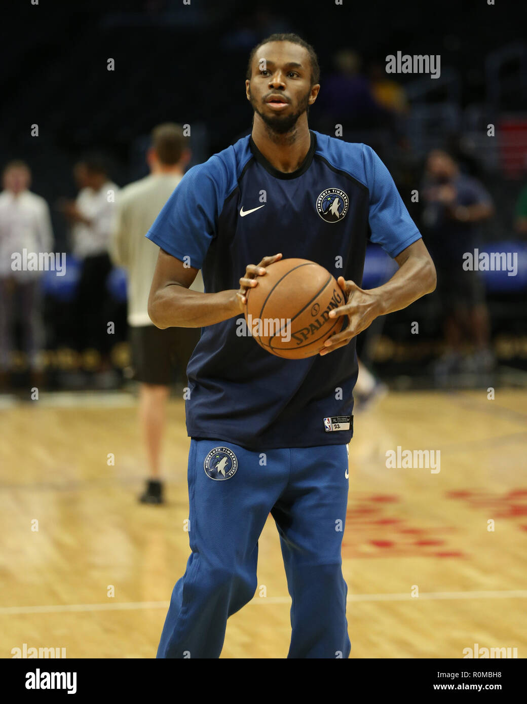 Download Professional basketball player Andrew Wiggins #34 of the Minnesota  Timberwolves.