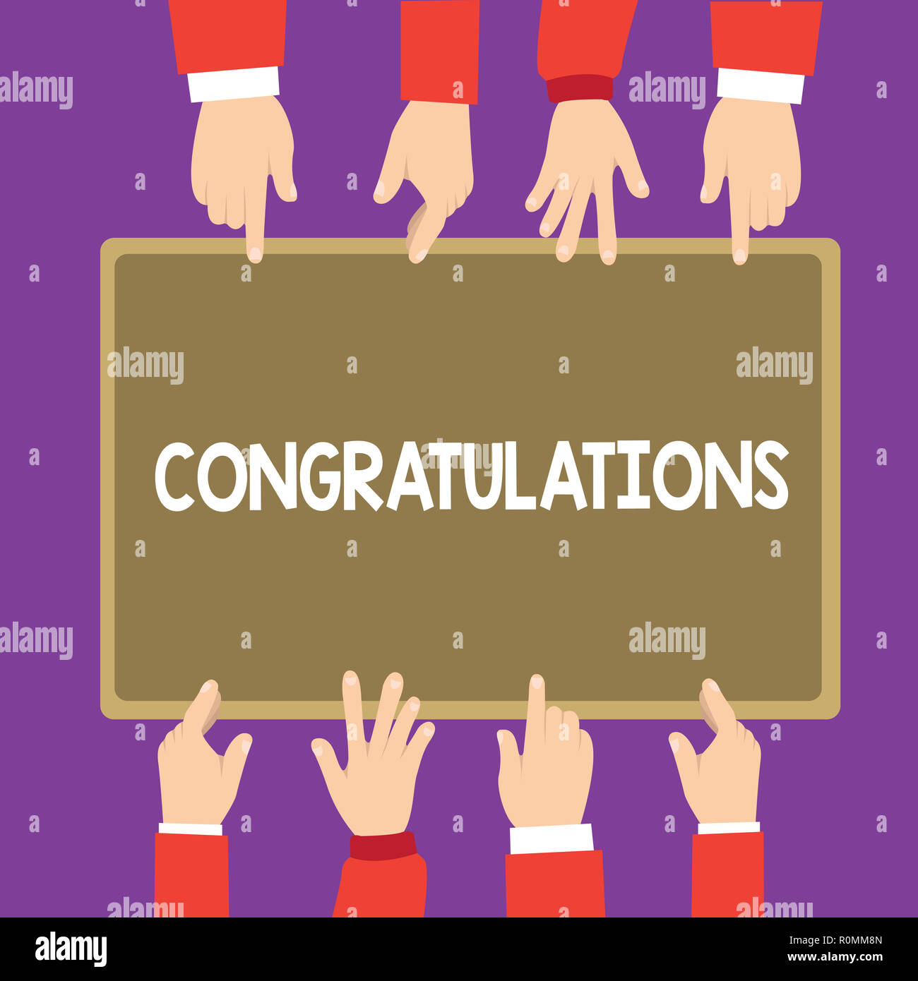 Conceptual hand writing showing Congratulations. Business photo ...