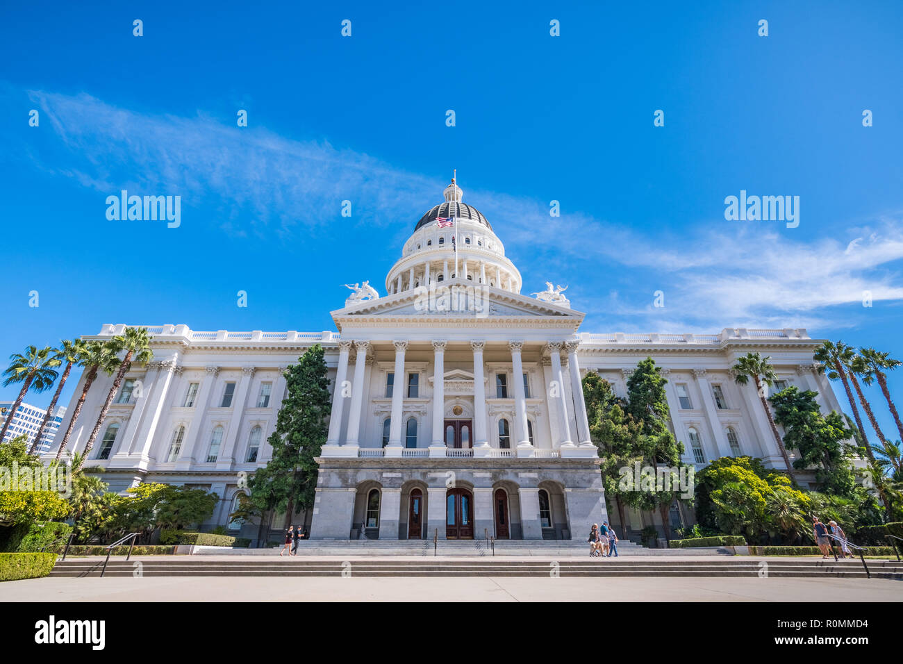 California State Capitol building, Sacramento, California; Stock Photo