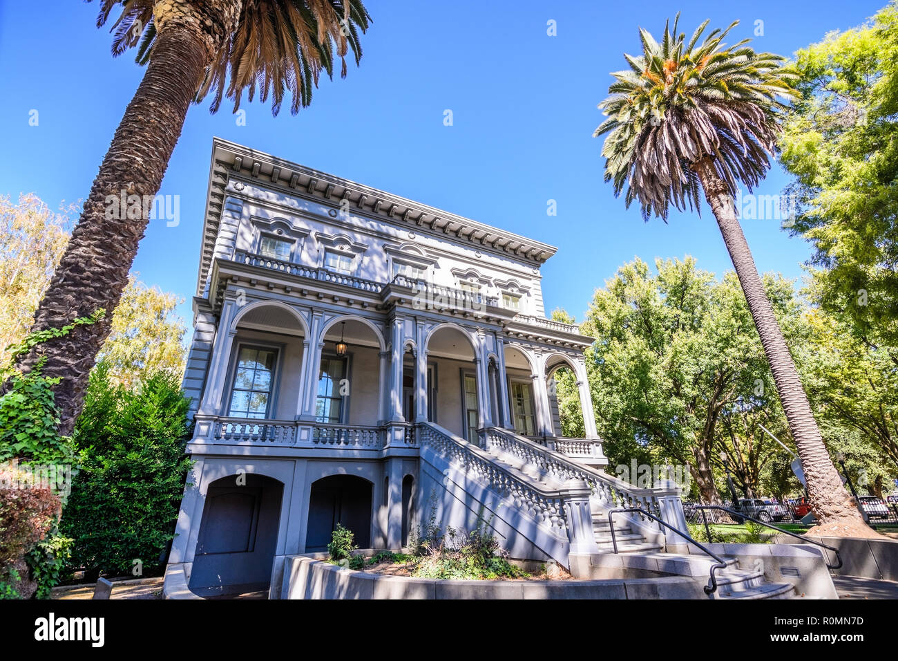 September 23, 2018 Sacramento / CA / USA One of the old buildings old