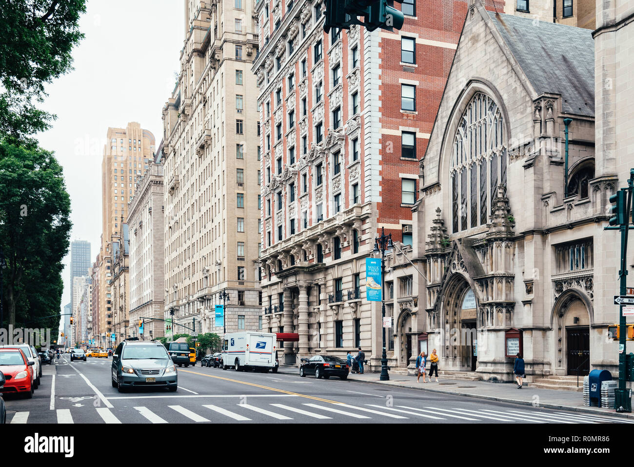 Upper West Side New York Street Stock Photos & Upper West Side New York ...