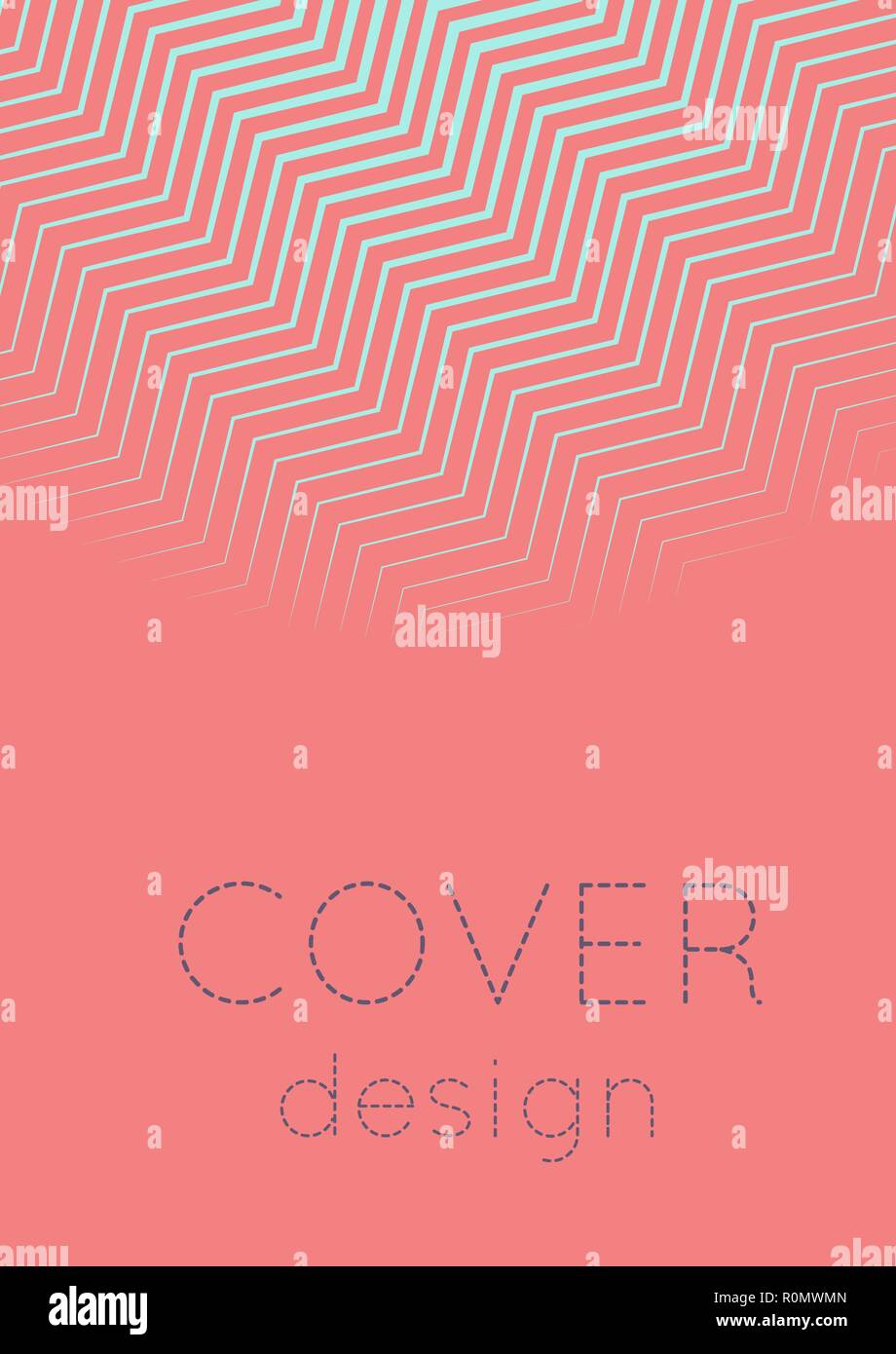 Minimalistic cover template set with gradients Stock Vector