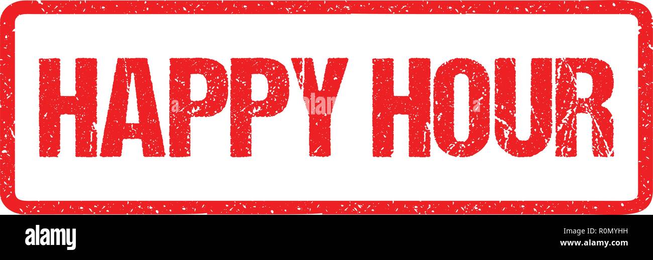Happy hour stamp hires stock photography and images Alamy