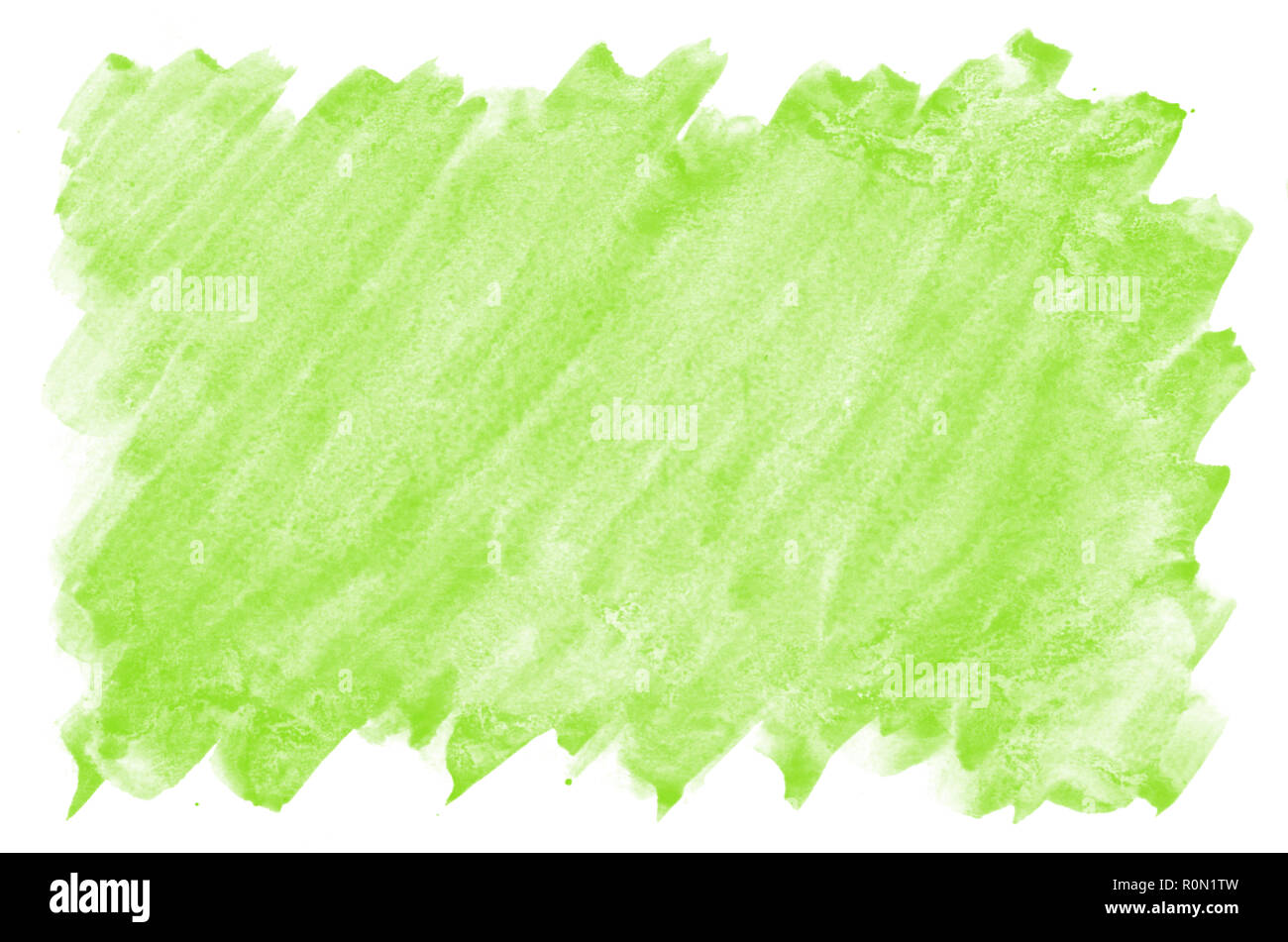 Light Green Watercolor Background On White Paper For The Text Textures Banners Leaflets Posters With Space For Inscriptions Watercolor Design E Stock Photo Alamy