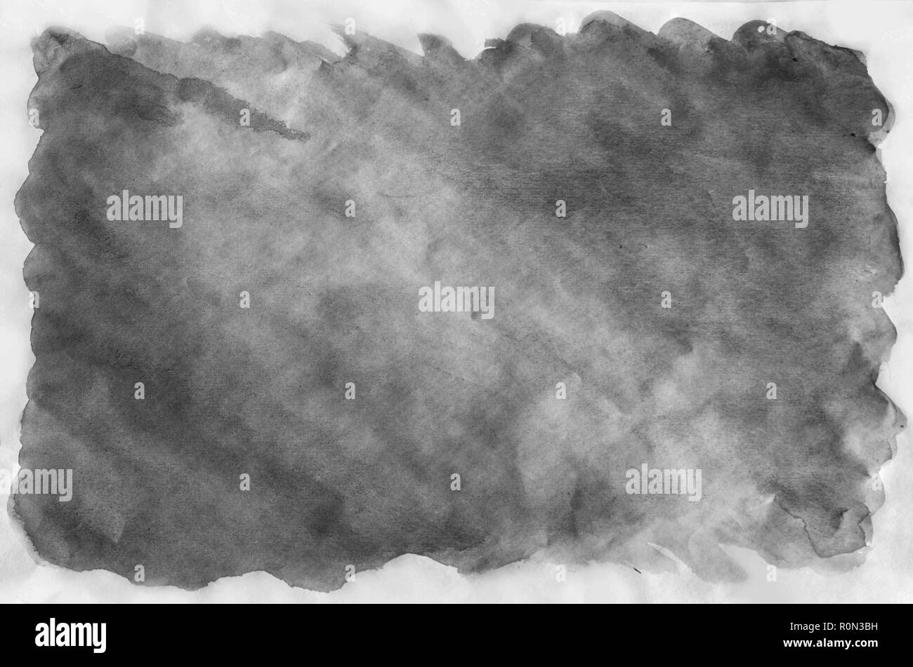 Dark grey watercolor background for wallpaper. Aquarelle color ...