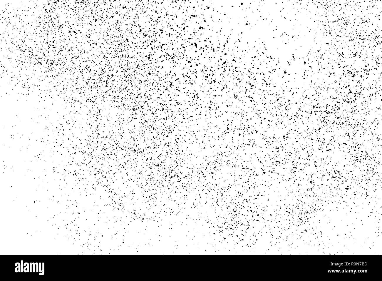 Black grainy texture isolated on white background. Distress overlay ...