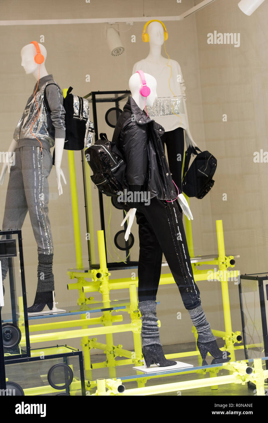 Store window in Florence, Italy Europe Stock Photo